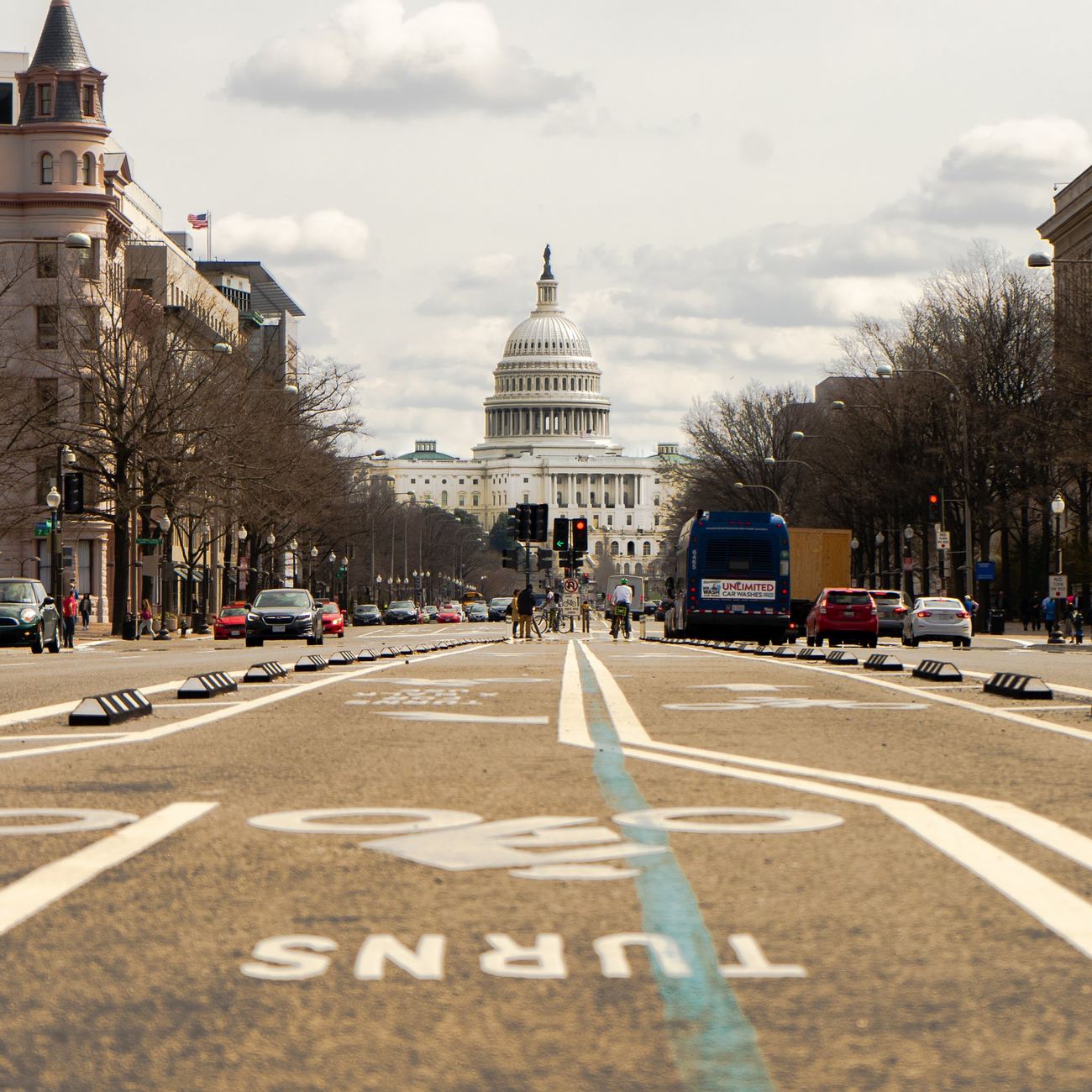 Pennsylvania Avenue and the Capitol — Washington, DC